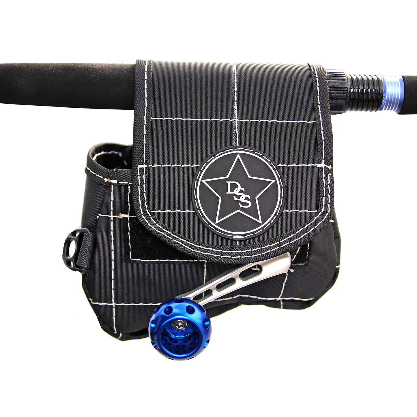 RB10 Dark Star Surfcasting Reel Cover - Black/White - Default Title
