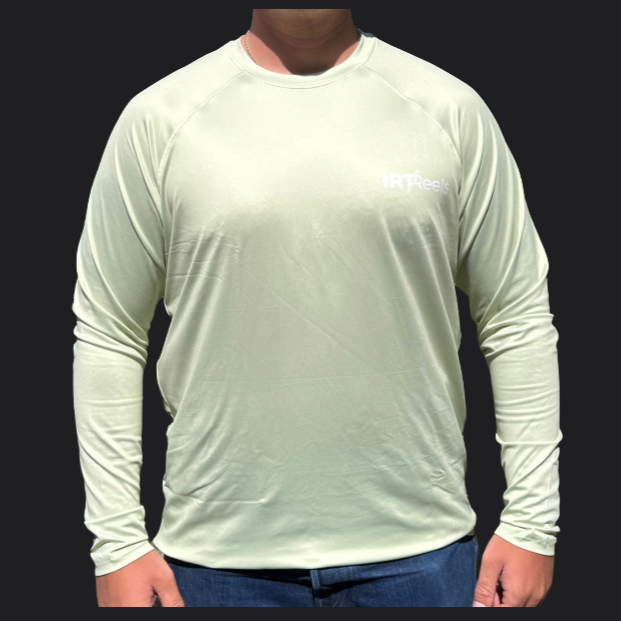 Tails up Long Sleeve Performance Tee - Lime