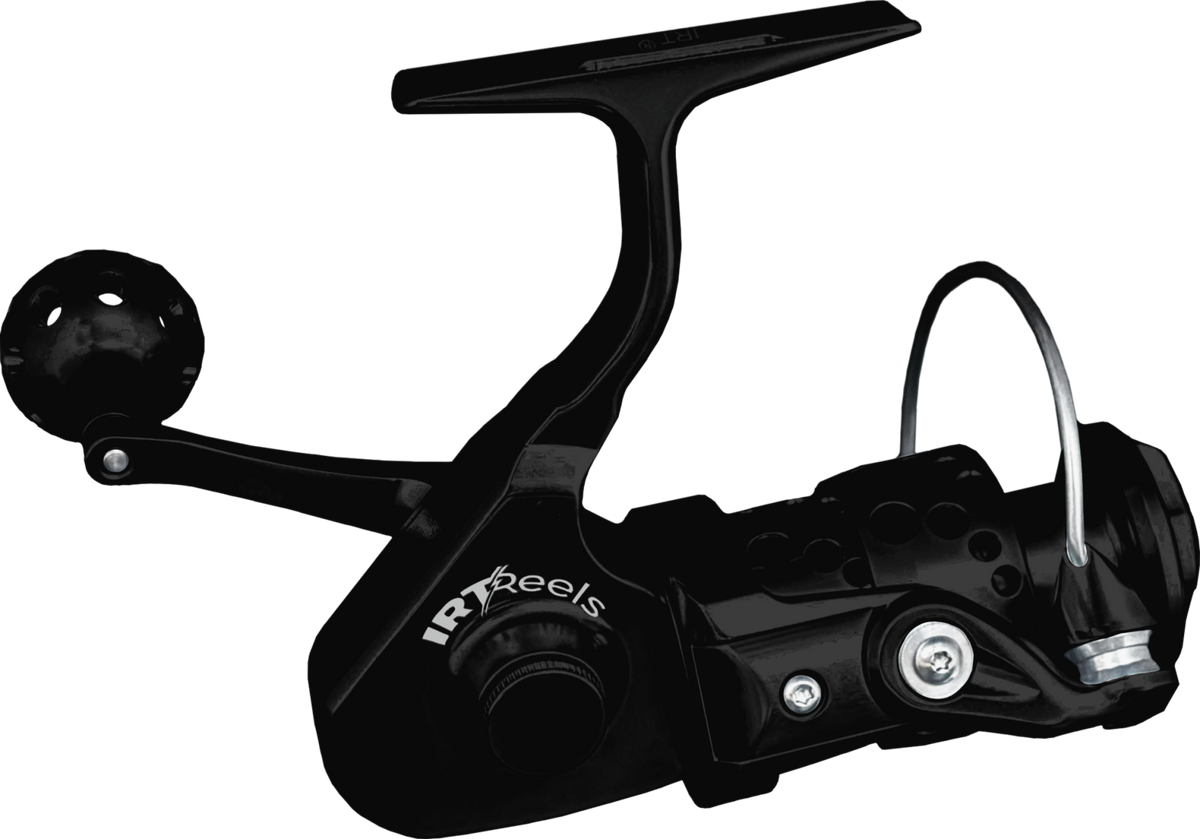 black fishing reel IRT 100XL Black – IRTReels