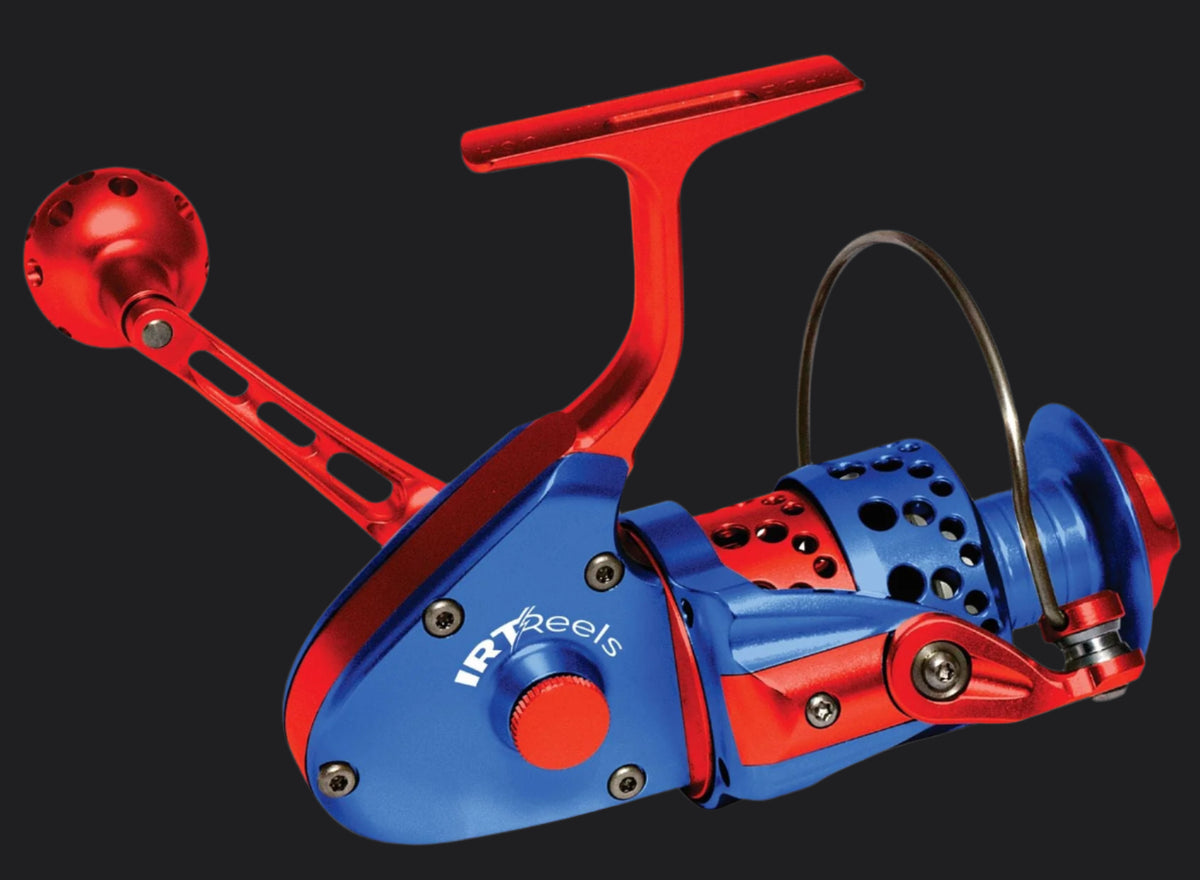 IRT 400 Dual Drag - Blue/Red – IRTReels