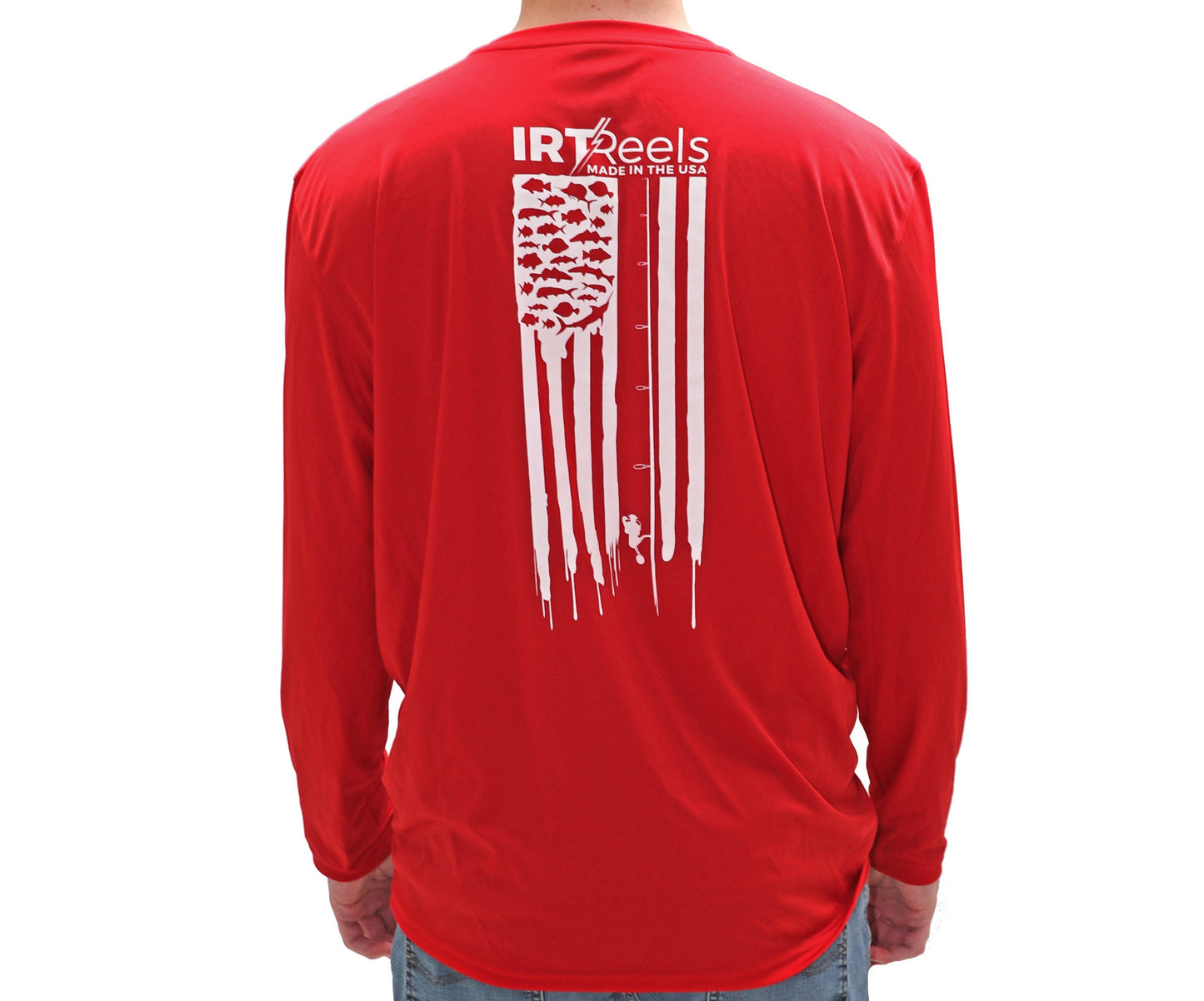 Old Glory Long Sleeve Performance Tee - Small