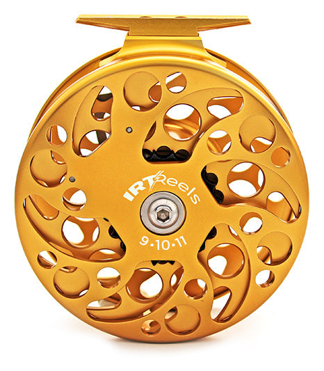 9-10-11 Wt. Fly Reel - Gold/Gold