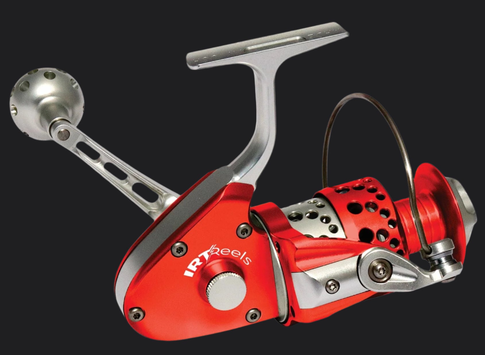 IRT 600 Dual Drag - Red/Silver IRTReels IRT 600 Dual Drag - Red/Silver IRTReels