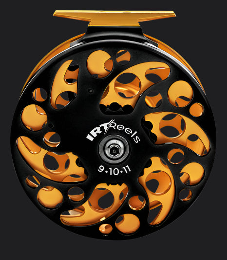  9-10-11 Wt. Fly Reel 9-10-11-Black-Gold-Fly-Reel