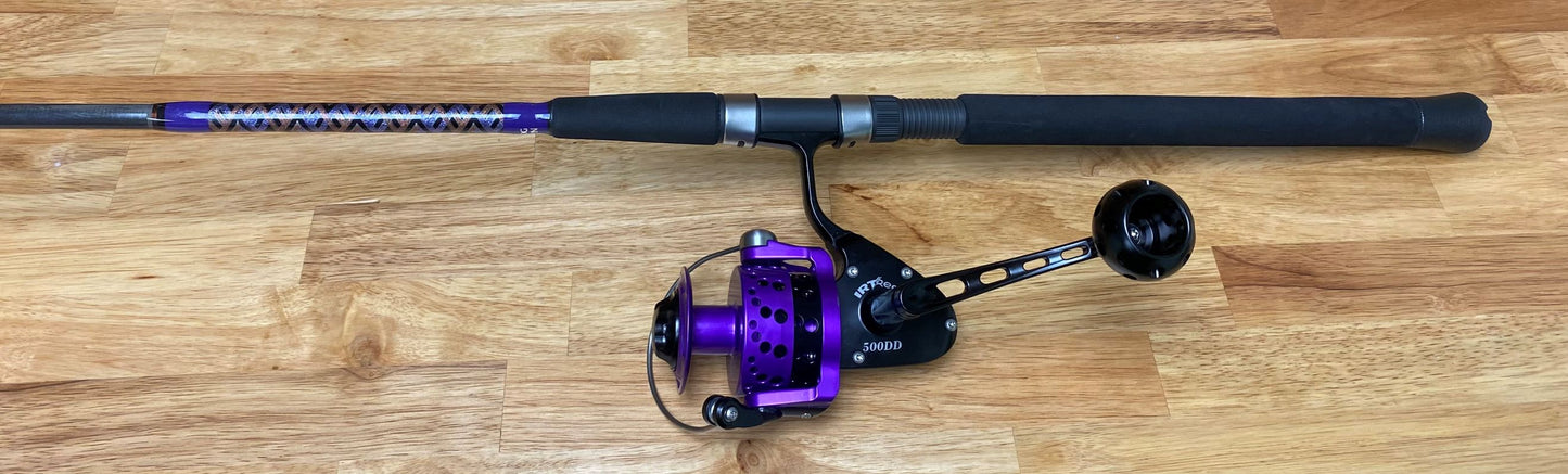 7' JPR Tog Spin Rod (purple)