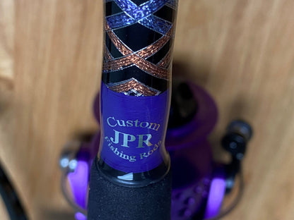 7' JPR Tog Spin Rod (purple)