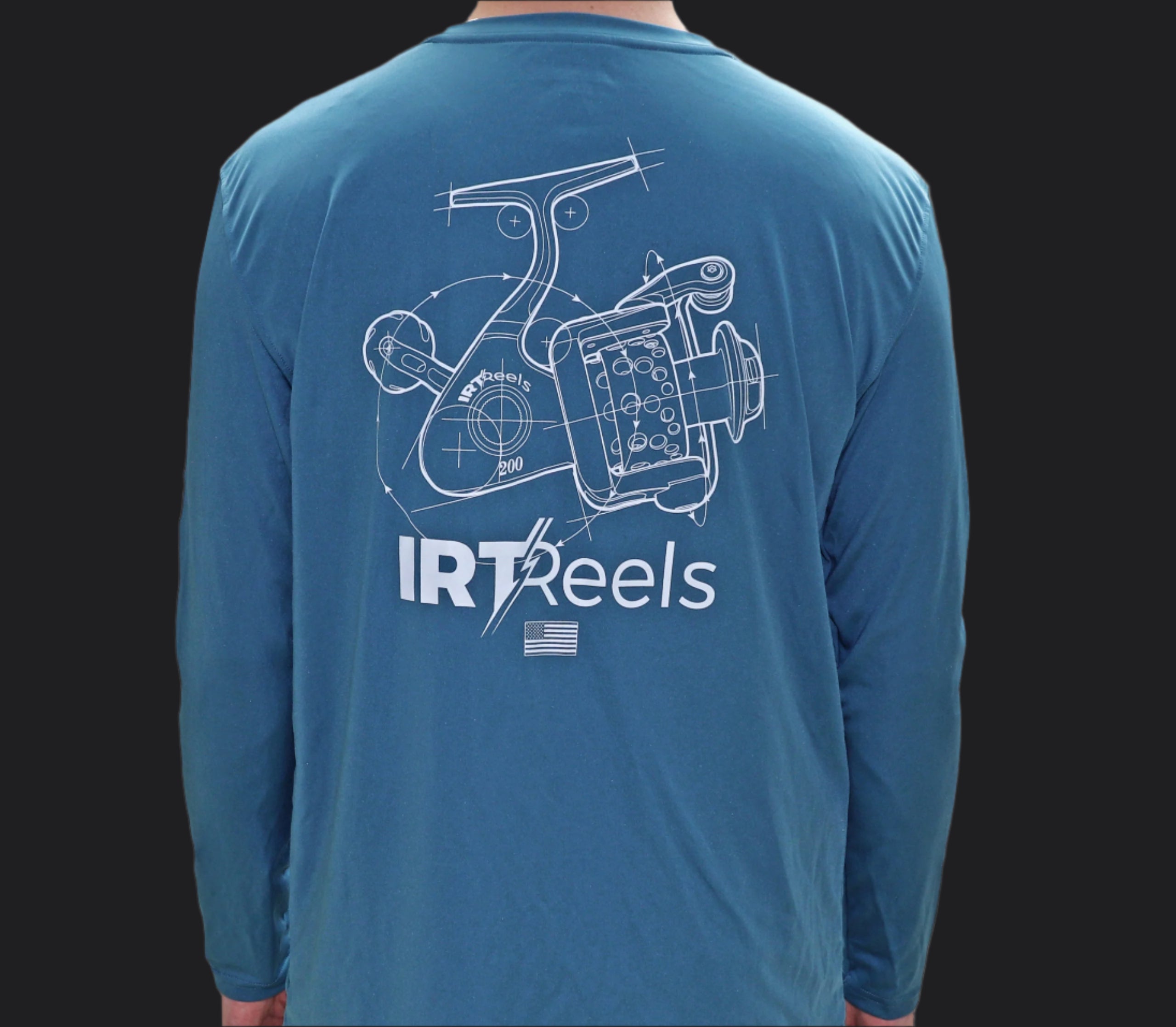 Anatomy of a Reel Long Sleeve Performance Tee