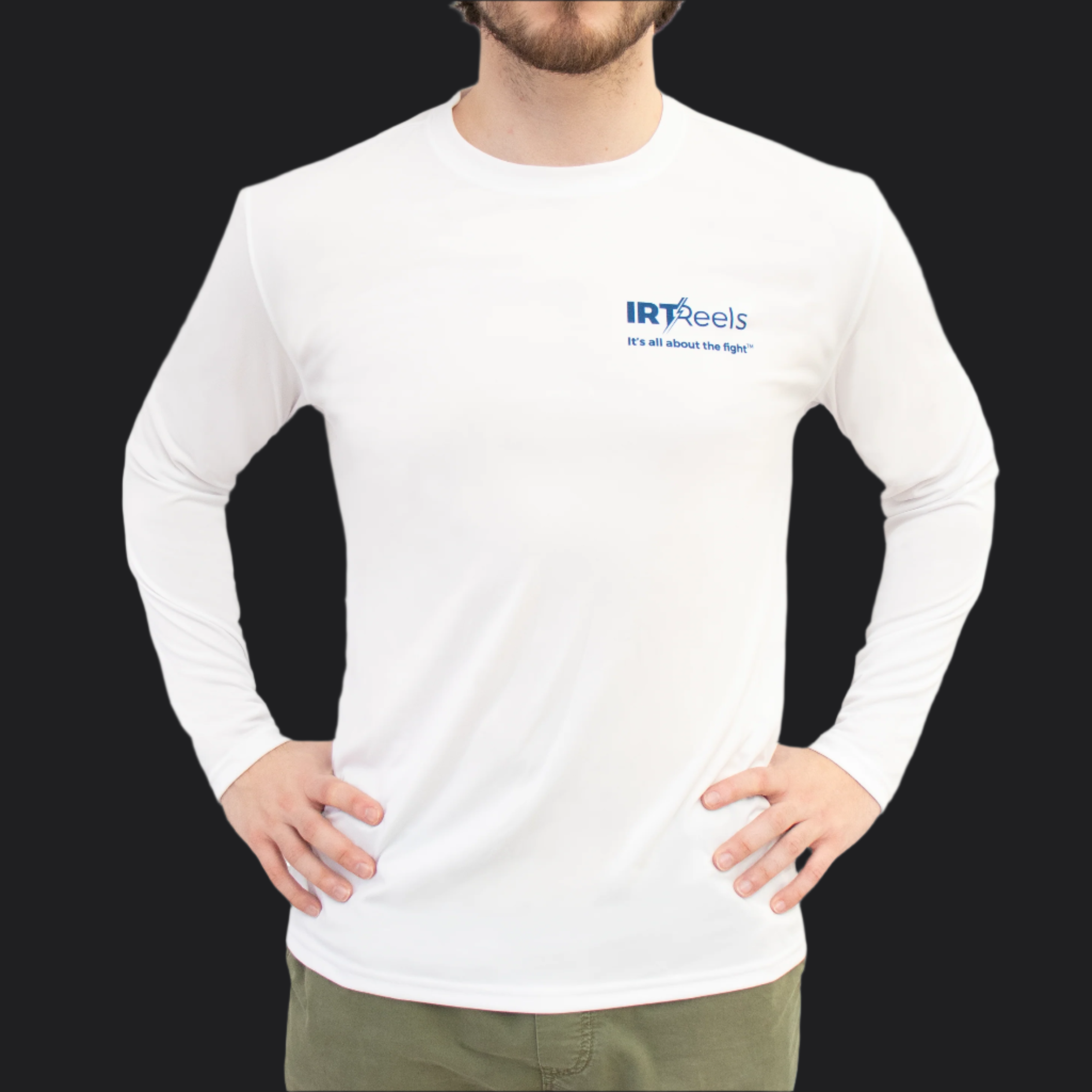 "All About that Striped Bass" Performance Long Sleeve Denali Shirt