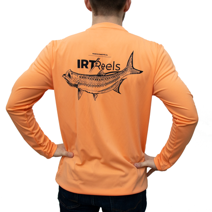 "Tarp-on Me" Performance Long Sleeve Denali Shirt - Orange