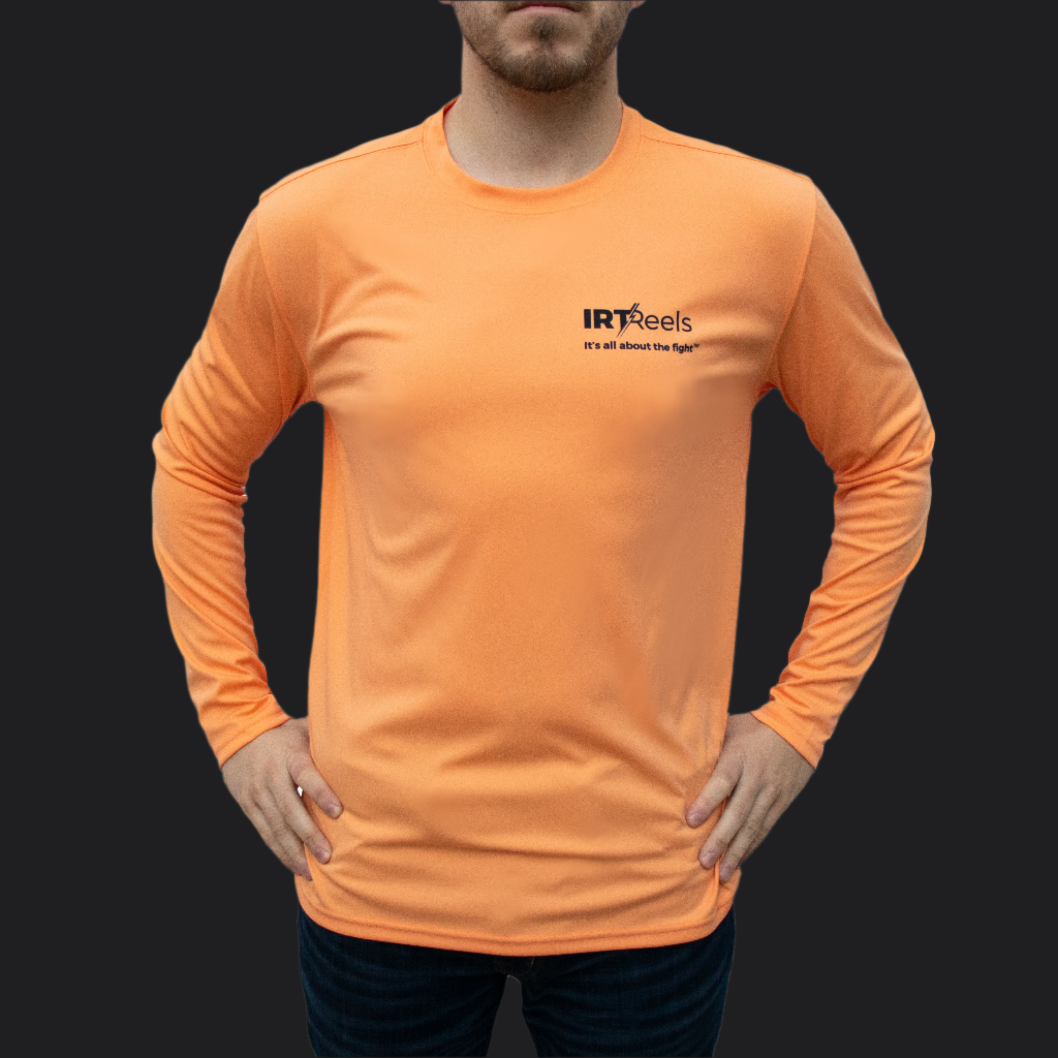 "Tarp-on Me" Performance Long Sleeve Denali Shirt - Orange